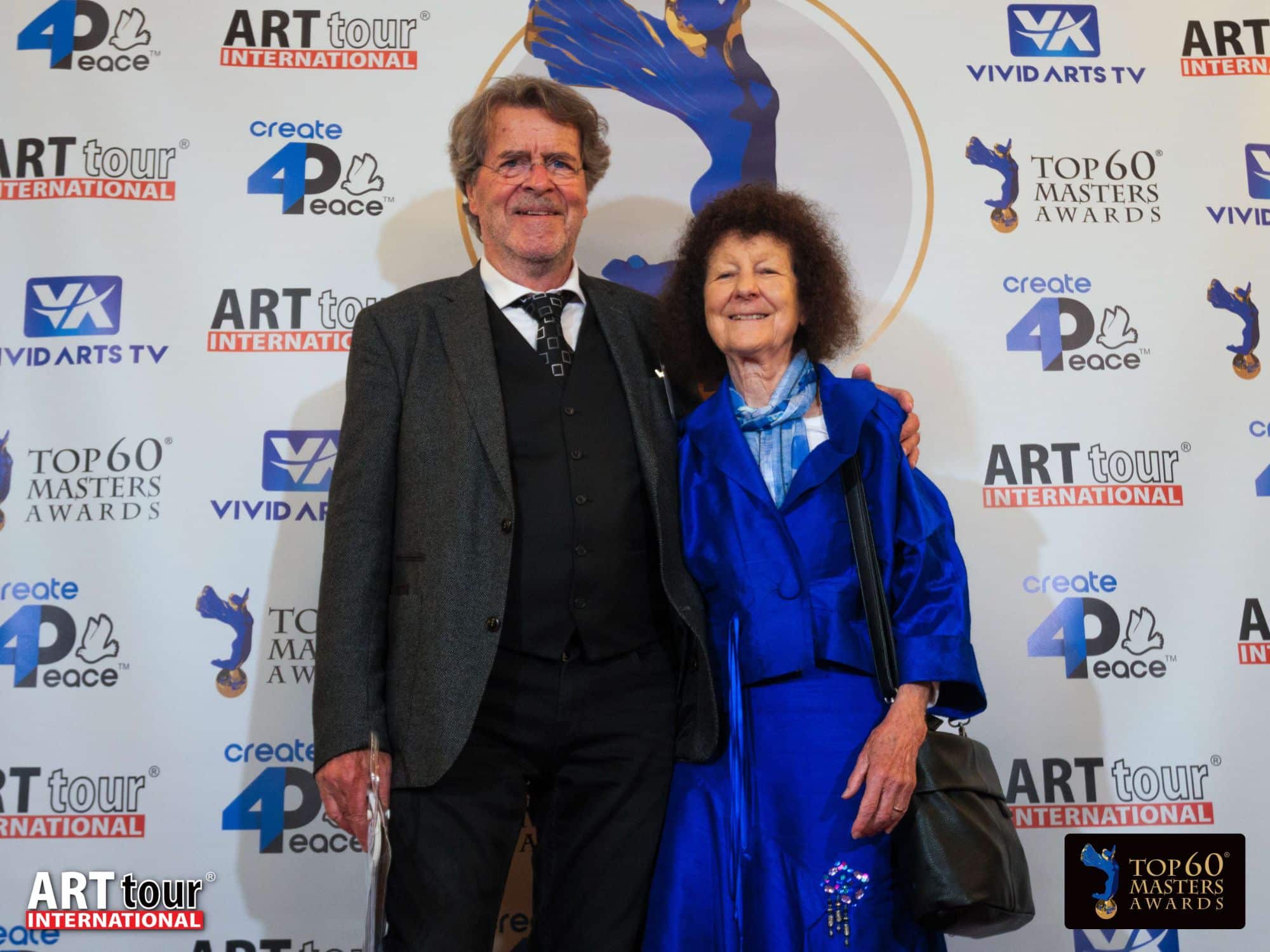 Heinz Marzohl, Artist of the Year 2025, on the red carpet at the Ferrara ceremony
